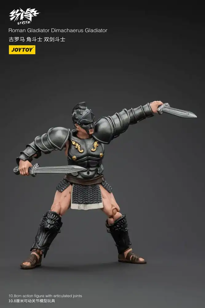 Strife akcijska figura 1/18 rimski gladijator Dimachaerus gladijator 11 cm fotografija proizvoda