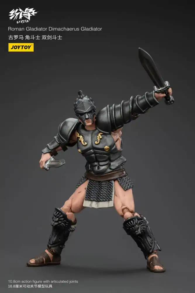 Strife akcijska figura 1/18 rimski gladijator Dimachaerus gladijator 11 cm fotografija proizvoda
