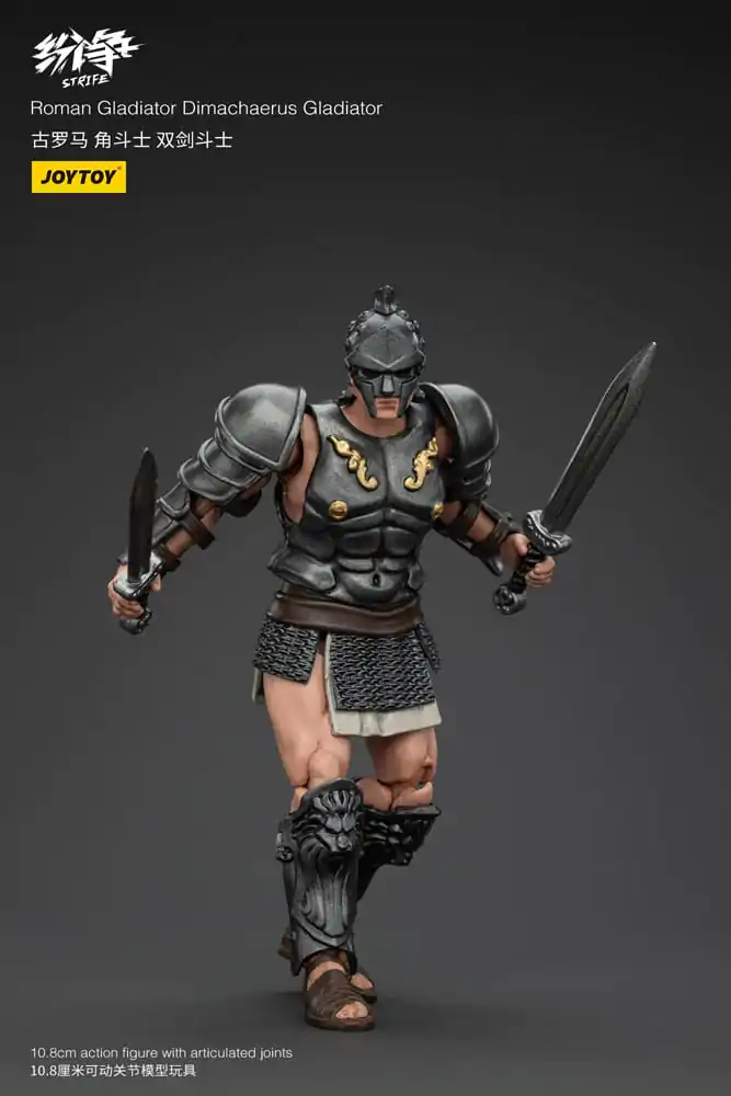 Strife akcijska figura 1/18 rimski gladijator Dimachaerus gladijator 11 cm fotografija proizvoda