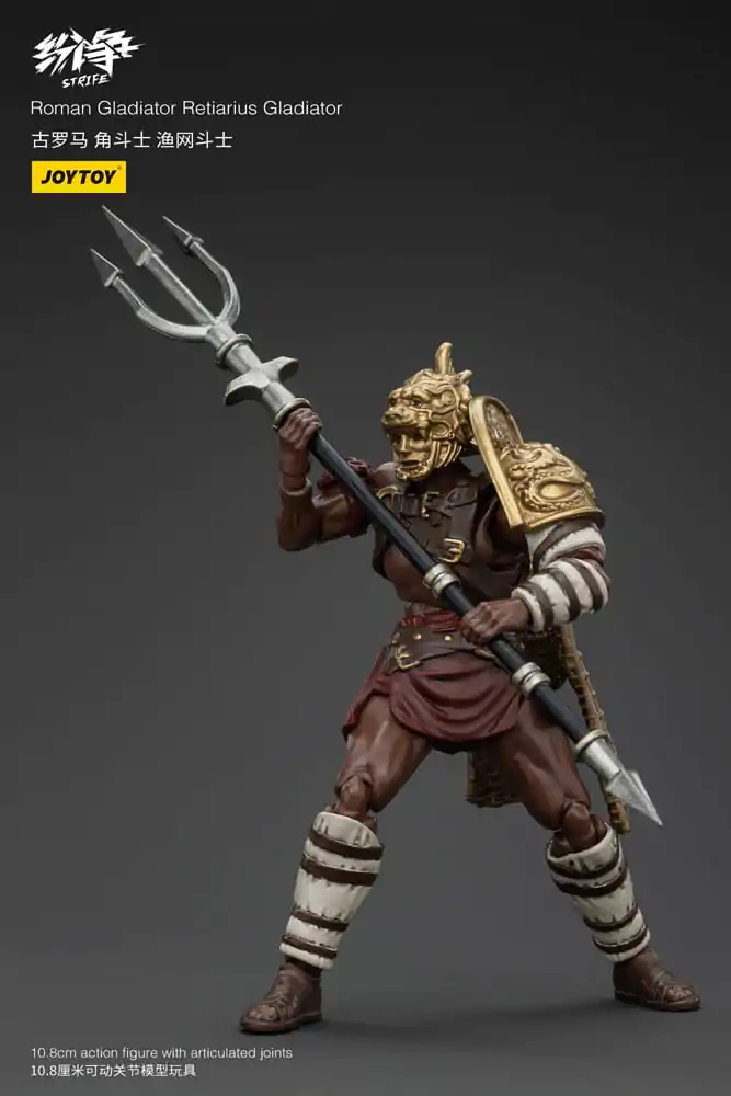 Strife akcijska figura 1/18 Rimski gladijator Retiarius Gladiator 11 cm fotografija proizvoda