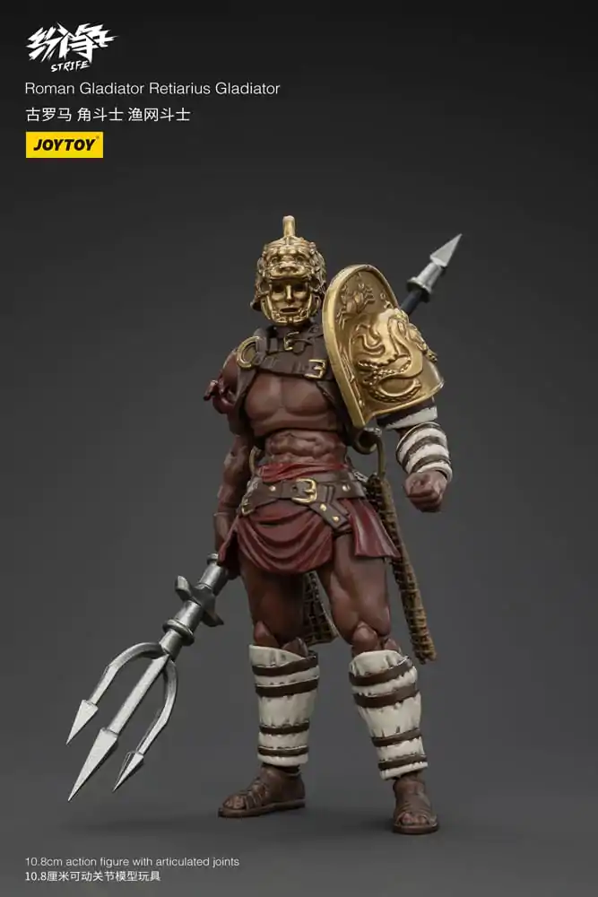 Strife akcijska figura 1/18 Rimski gladijator Retiarius Gladiator 11 cm fotografija proizvoda