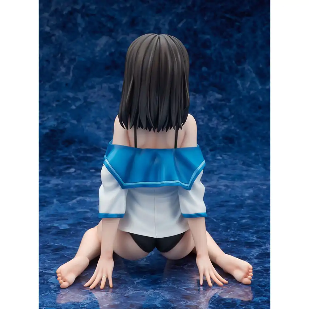 Strike the Blood Final PVC Kip 1/4 Yukina Himeragi Black Lingerie Ver. 22 cm fotografija proizvoda