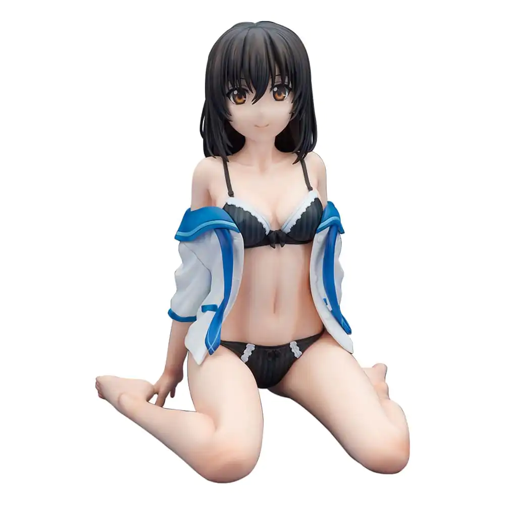 Strike the Blood Final PVC Kip 1/4 Yukina Himeragi Black Lingerie Ver. 22 cm fotografija proizvoda