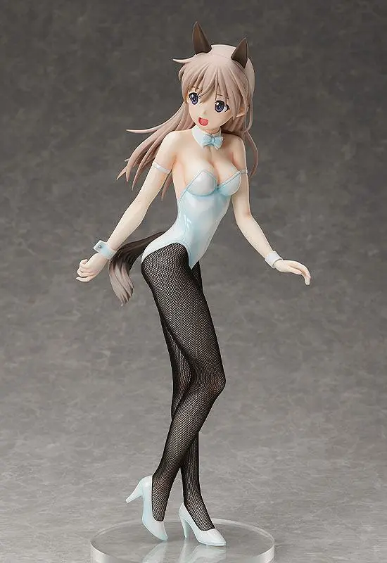 Strike Witches PVC kip 1/4 Eila Ilmatar Juutilainen: Bunny Style Ver. 42 cm fotografija proizvoda