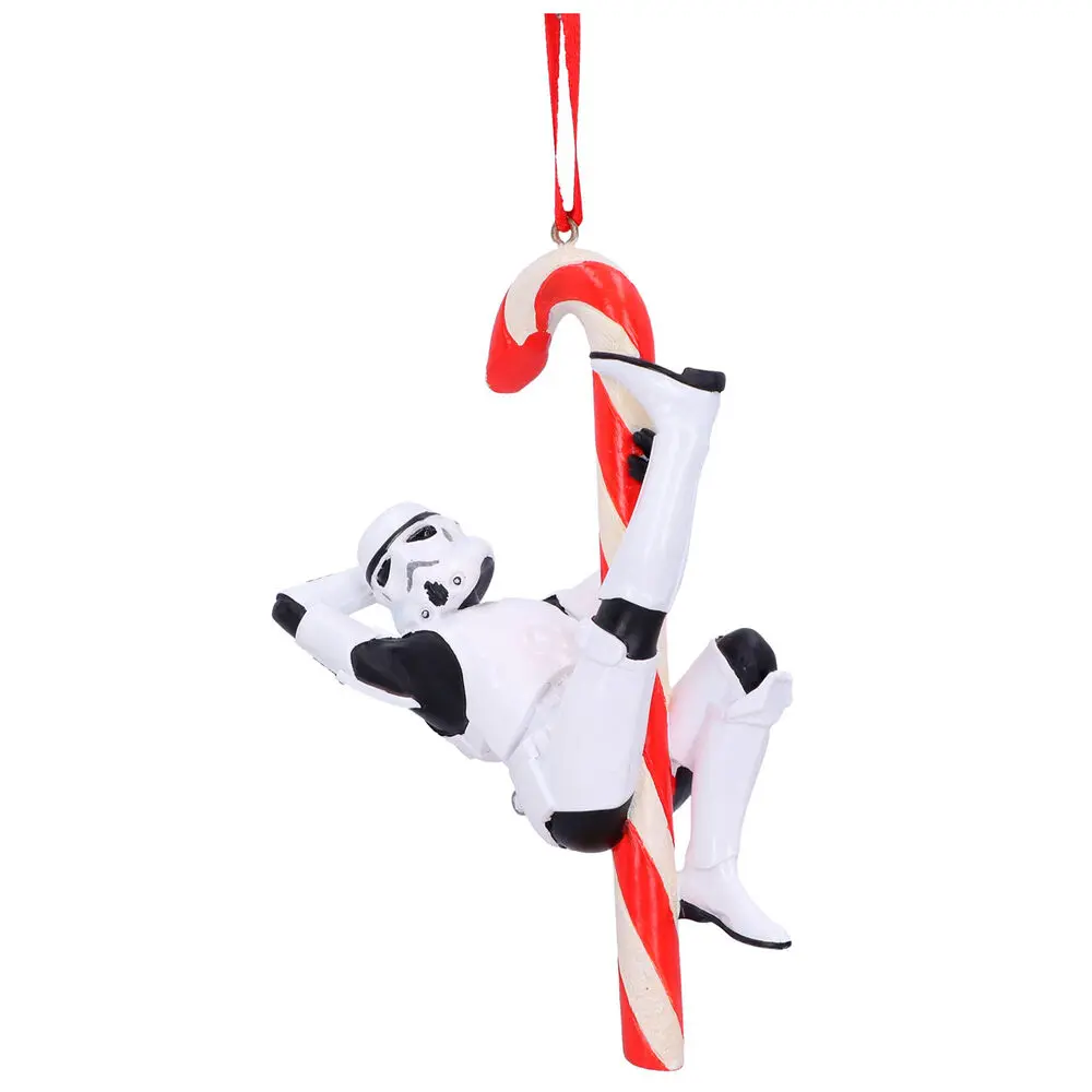 Original Stormtrooper viseći ukras za božićno drvce Candy Cane 12 cm fotografija proizvoda