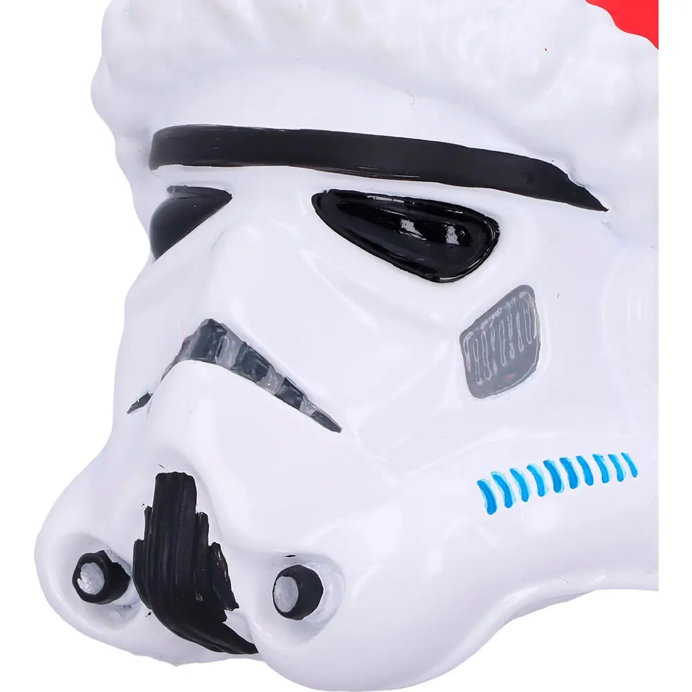 Original Stormtrooper viseći ukras za božićno drvce Santa Hat 8 cm fotografija proizvoda