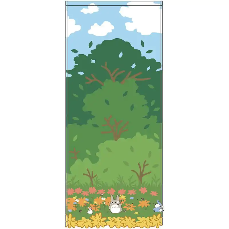 Studio Ghibli Ručnik My Neighbor Totoro Medium i Small Totoro Racing 34 x 80 cm fotografija proizvoda