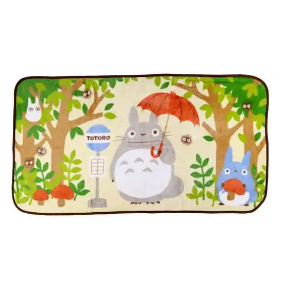 Studio Ghibli Fleece Deka My Neighbor Totoro Totoro Bus Stop 80 x 150 cm fotografija proizvoda