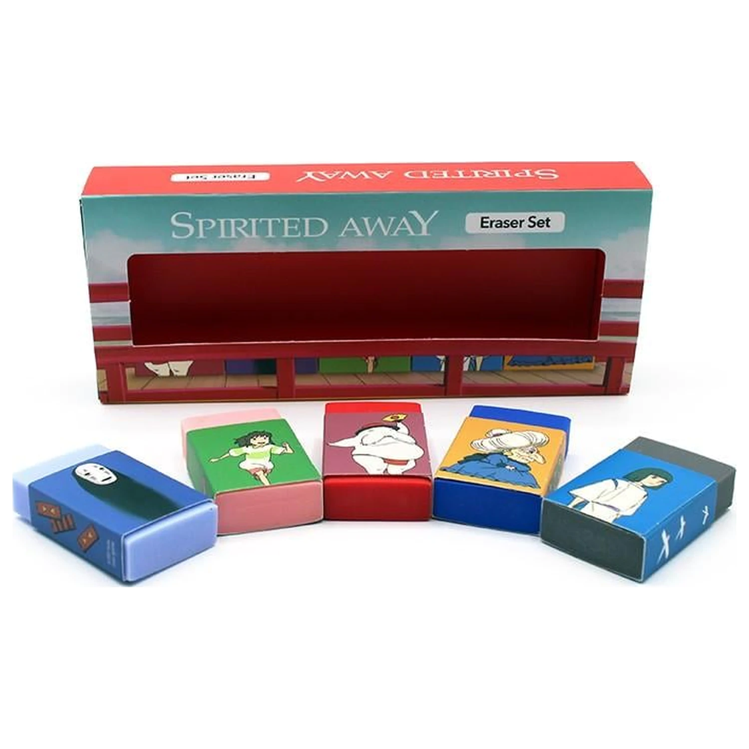 STUDIO GHIBLI Spirited Away set gumica fotografija proizvoda