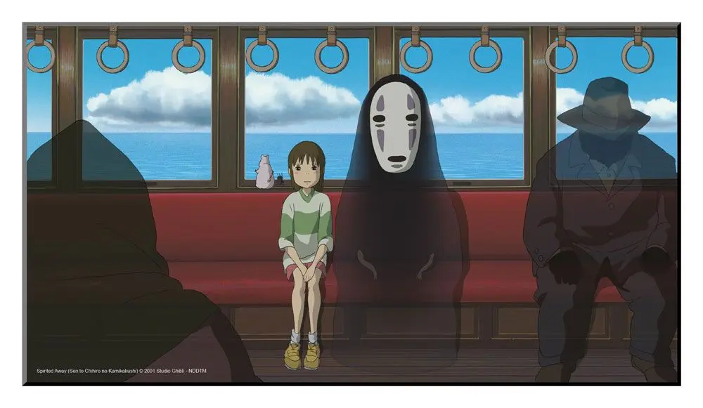 Studio Ghibli Drvena Zidna Umjetnost Spirited Away 37,5 x 20,5 cm fotografija proizvoda