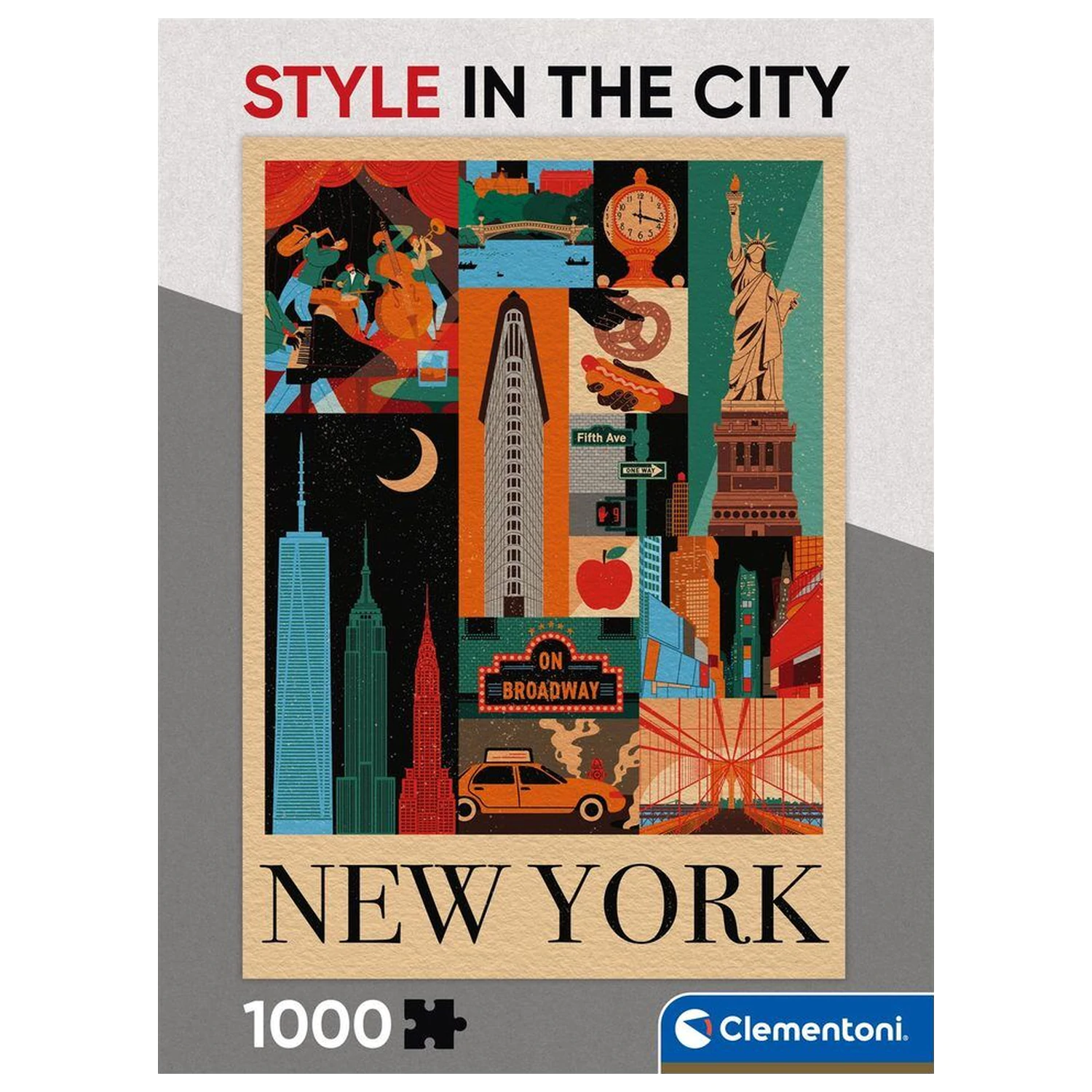 Style In The City New York puzzle 1000 komada fotografija proizvoda