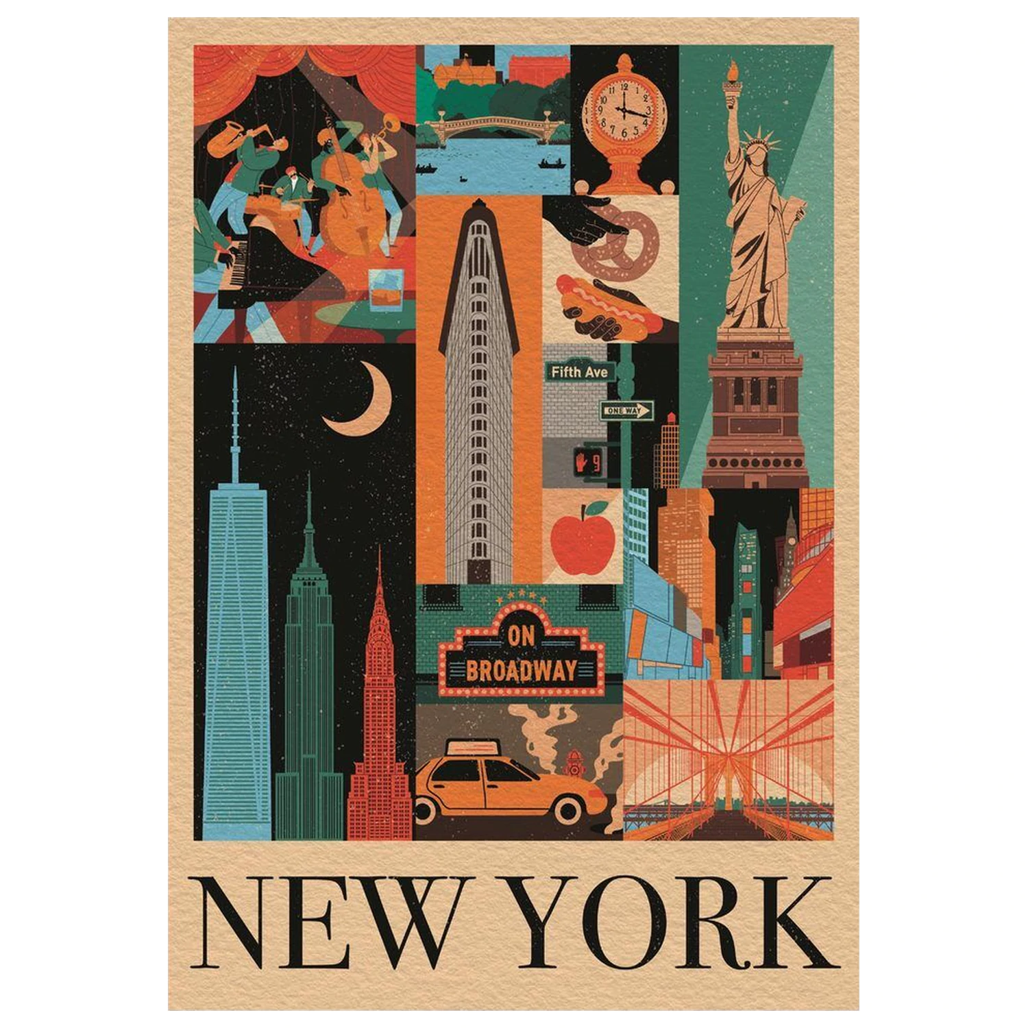 Style In The City New York puzzle 1000 komada fotografija proizvoda