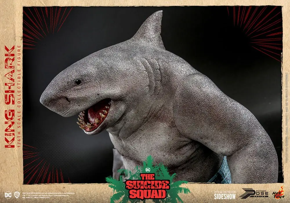 Suicide Squad Movie Masterpiece akcijska figura 1/6 King Shark 35 cm fotografija proizvoda