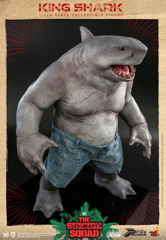 Suicide Squad Movie Masterpiece akcijska figura 1/6 King Shark 35 cm fotografija proizvoda