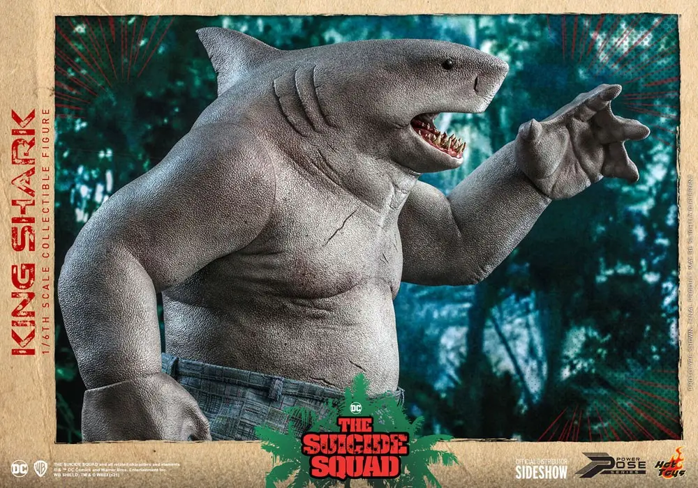 Suicide Squad Movie Masterpiece akcijska figura 1/6 King Shark 35 cm fotografija proizvoda