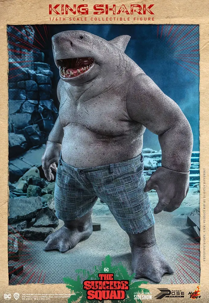 Suicide Squad Movie Masterpiece akcijska figura 1/6 King Shark 35 cm fotografija proizvoda