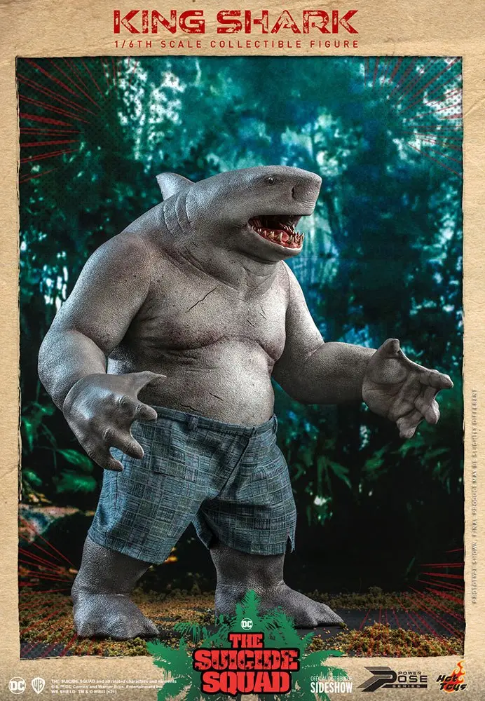 Suicide Squad Movie Masterpiece akcijska figura 1/6 King Shark 35 cm fotografija proizvoda