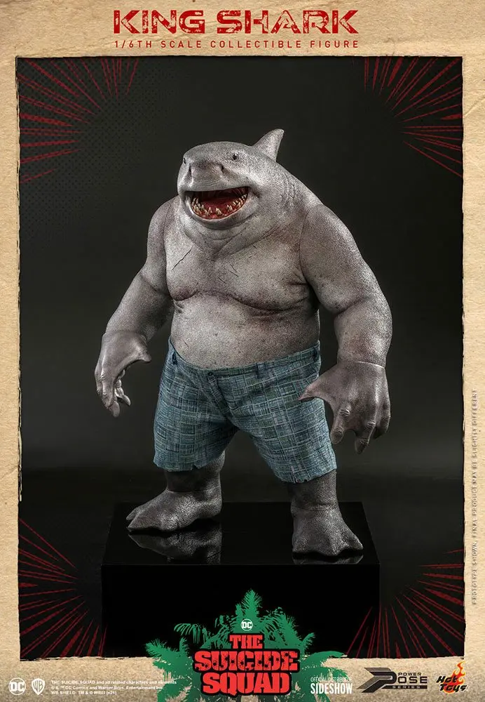 Suicide Squad Movie Masterpiece akcijska figura 1/6 King Shark 35 cm fotografija proizvoda