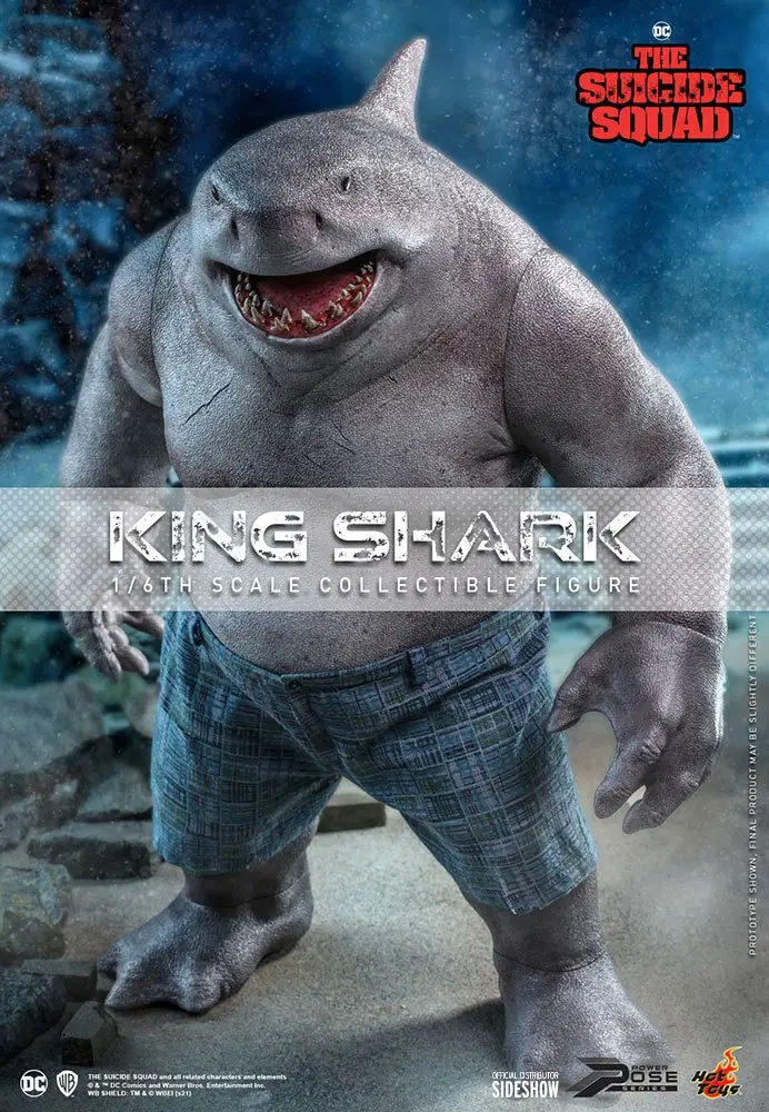 Suicide Squad Movie Masterpiece akcijska figura 1/6 King Shark 35 cm fotografija proizvoda