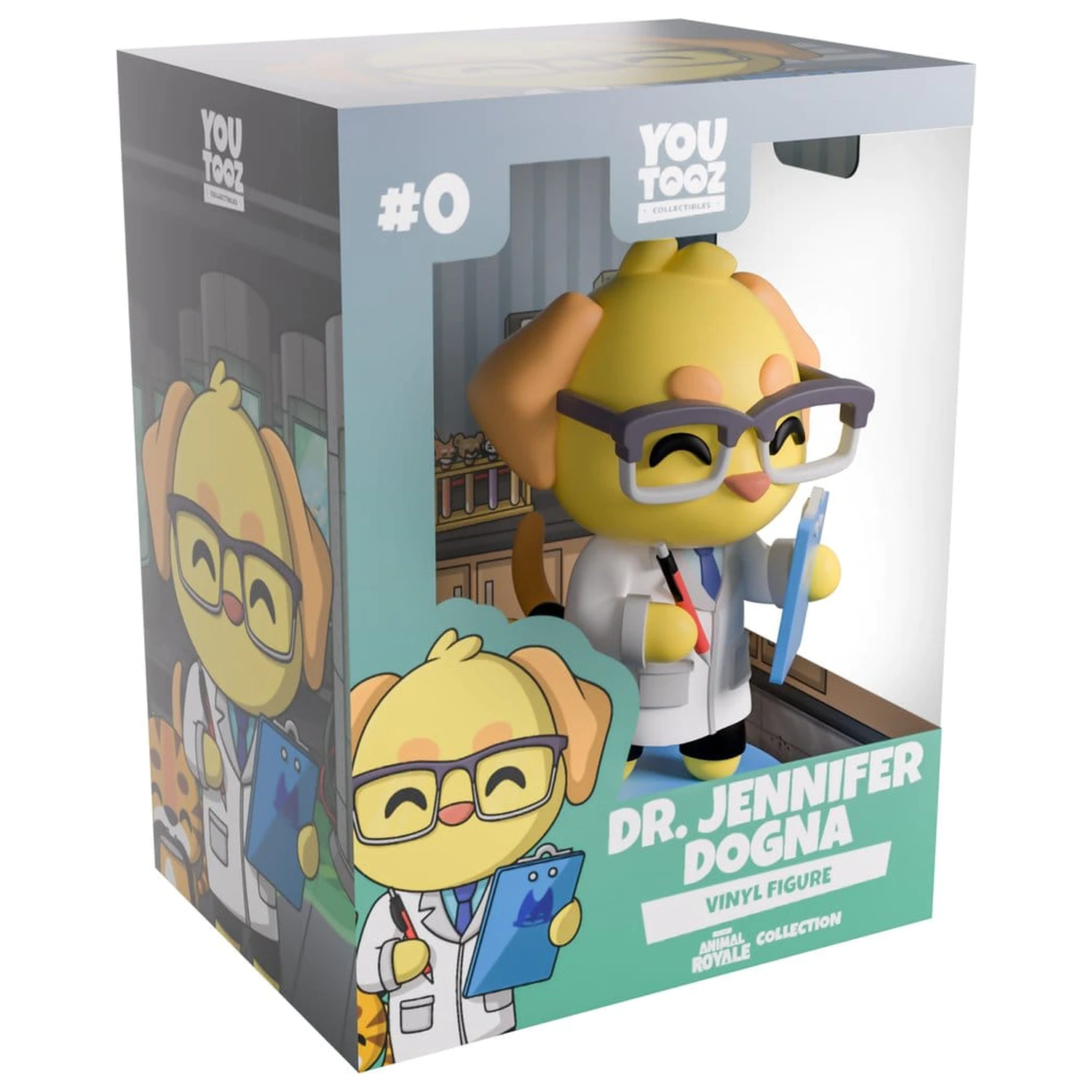 Super Animal Royale vinilna figura Dr. Jennifer Dogna 12 cm fotografija proizvoda