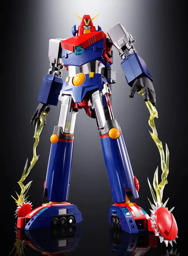 Super Electromagnetic Machine Voltes V Soul of Chogokin Diecast akcijska figura GX31-SP Com-Battler V Chogokin 50th Anniversary Ver. 25 cm fotografija proizvoda