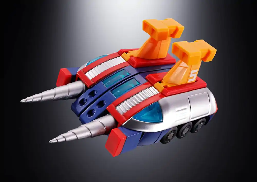 Super Electromagnetic Machine Voltes V Soul of Chogokin Diecast akcijska figura GX31-SP Com-Battler V Chogokin 50th Anniversary Ver. 25 cm fotografija proizvoda