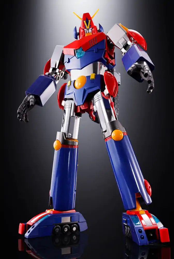 Super Electromagnetic Machine Voltes V Soul of Chogokin Diecast akcijska figura GX31-SP Com-Battler V Chogokin 50th Anniversary Ver. 25 cm fotografija proizvoda