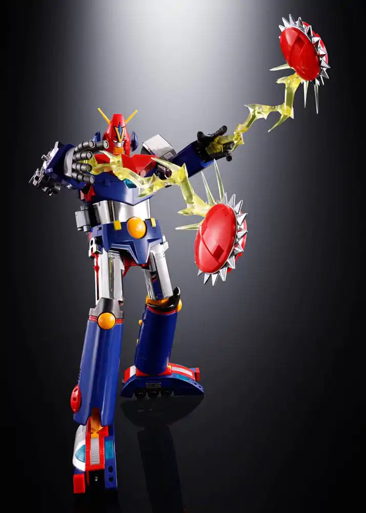 Super Electromagnetic Machine Voltes V Soul of Chogokin Diecast akcijska figura GX31-SP Com-Battler V Chogokin 50th Anniversary Ver. 25 cm fotografija proizvoda