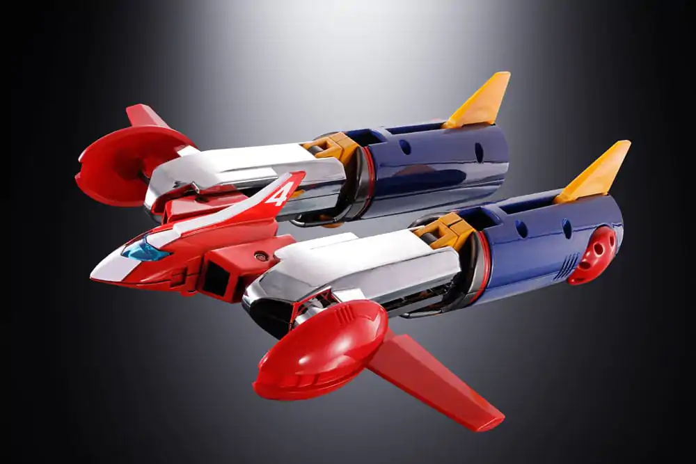 Super Electromagnetic Machine Voltes V Soul of Chogokin Diecast akcijska figura GX31-SP Com-Battler V Chogokin 50th Anniversary Ver. 25 cm fotografija proizvoda