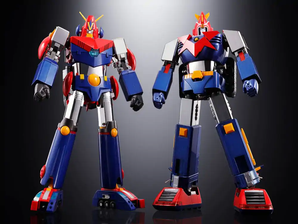 Super Electromagnetic Machine Voltes V Soul of Chogokin Diecast akcijska figura GX31-SP Com-Battler V Chogokin 50th Anniversary Ver. 25 cm fotografija proizvoda