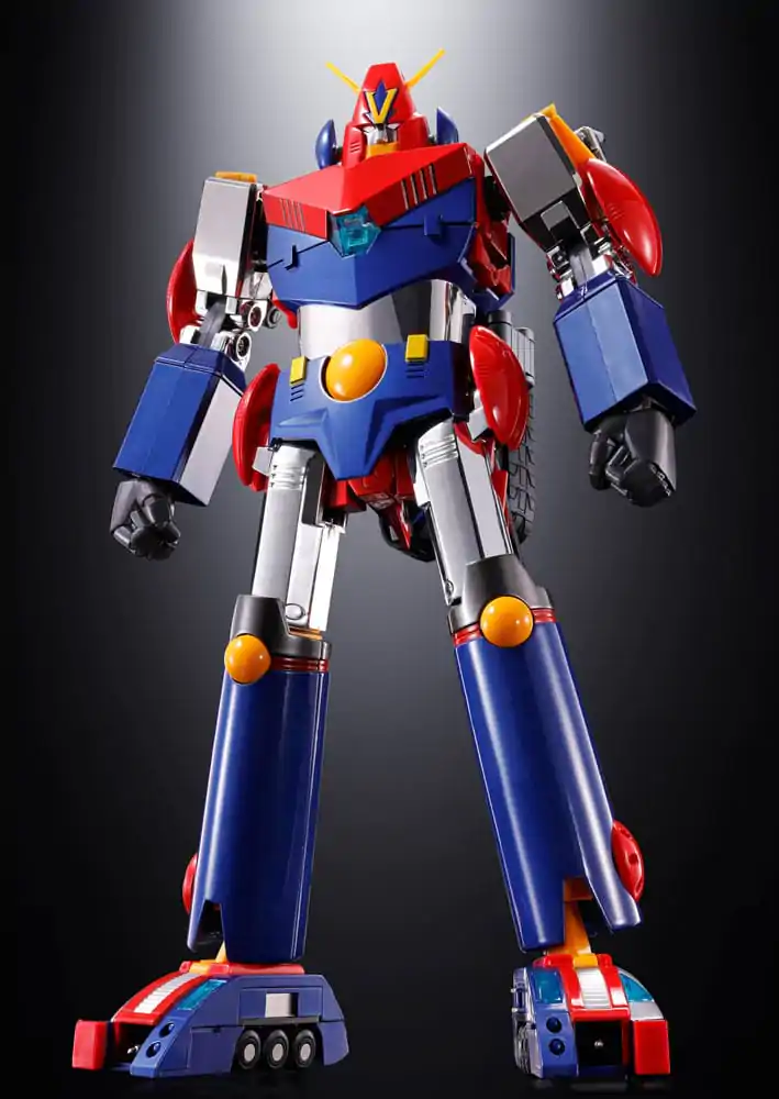 Super Electromagnetic Machine Voltes V Soul of Chogokin Diecast akcijska figura GX31-SP Com-Battler V Chogokin 50th Anniversary Ver. 25 cm fotografija proizvoda