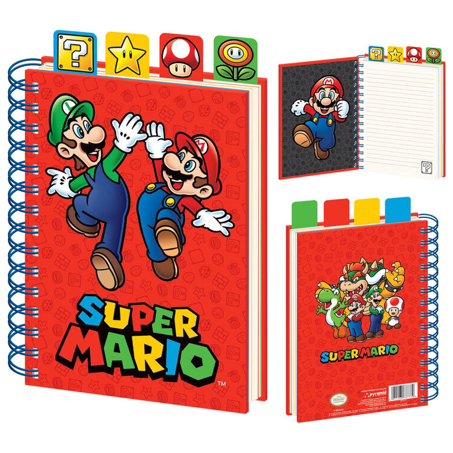 Super Mario bilježnica A5 fotografija proizvoda