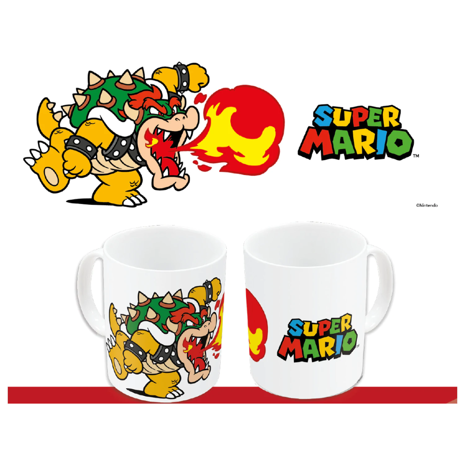 SUPER MARIO Bowser keramička šalica fotografija proizvoda