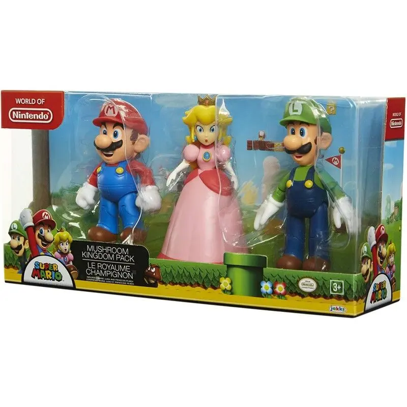 Super Mario Bros paket 3 figure 10 cm fotografija proizvoda