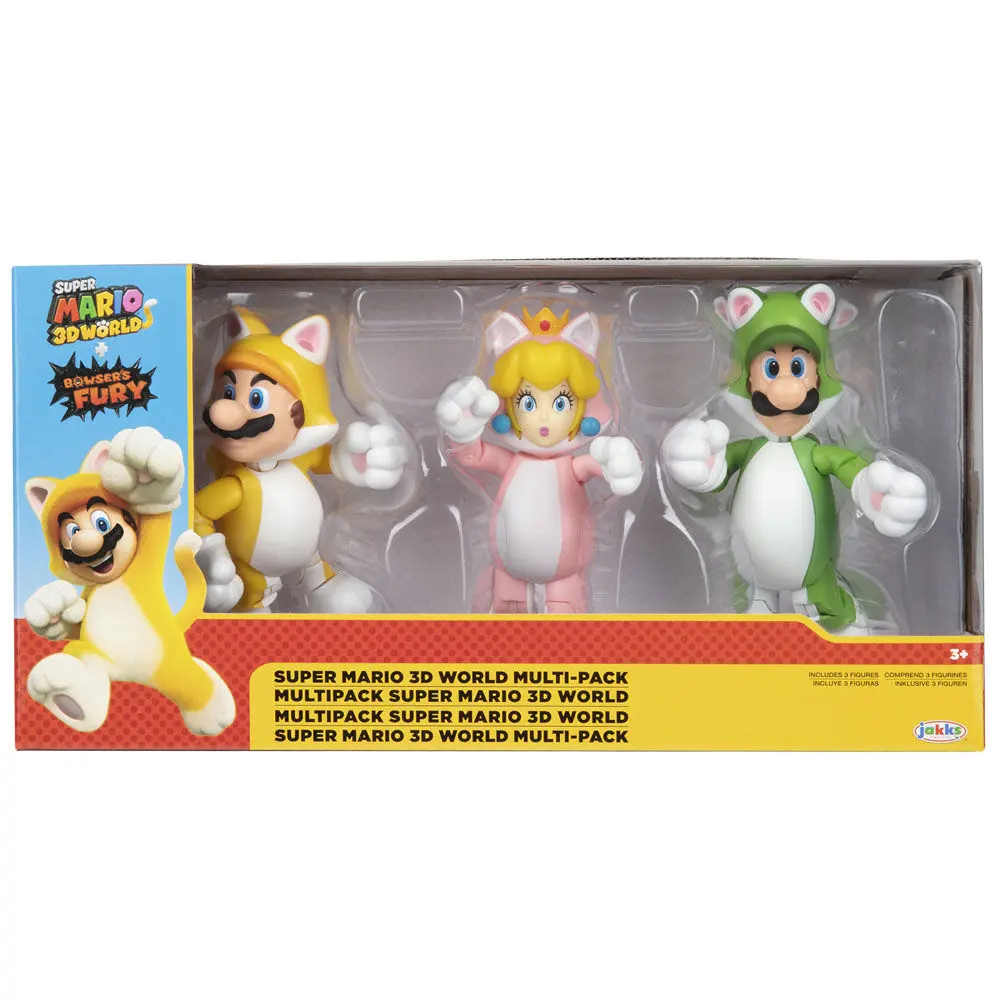 Super Mario Bros paket 3 figure 10cm fotografija proizvoda