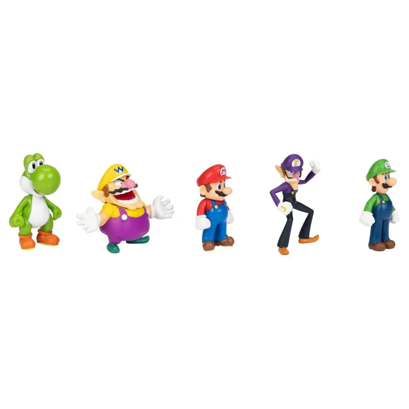 Super Mario Bros blister 5 figura 6cm fotografija proizvoda