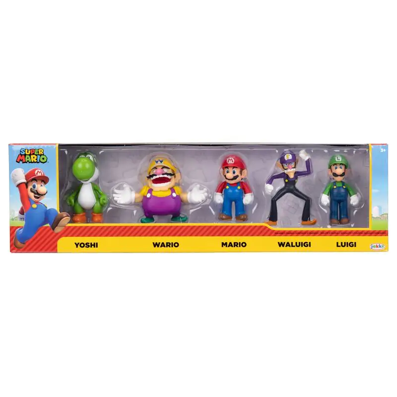 Super Mario Bros blister 5 figura 6cm fotografija proizvoda