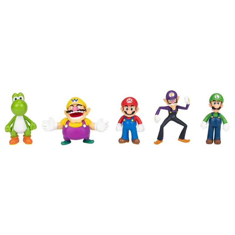 Super Mario Bros blister 5 figura 6cm fotografija proizvoda