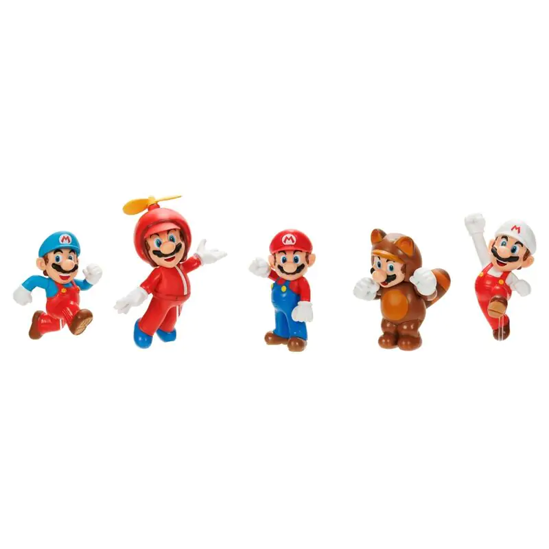 Super Mario Bros blister 5 figura 6cm fotografija proizvoda