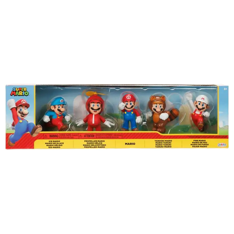 Super Mario Bros blister 5 figura 6cm fotografija proizvoda