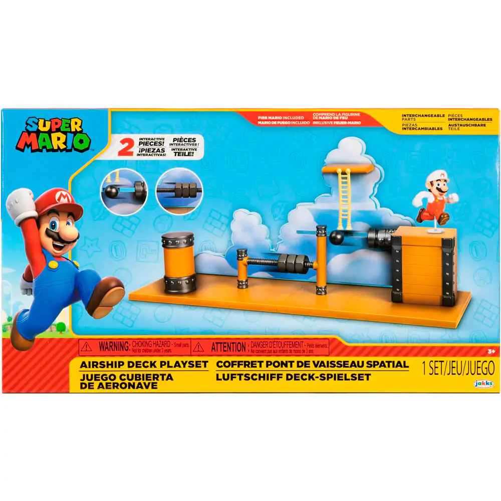 Super Mario Bros Zrakoplovna paluba set za igru fotografija proizvoda