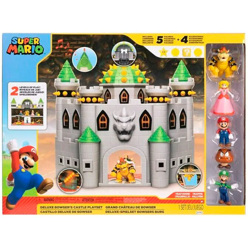 Super Mario Bros set za igru Dvorac Bowser fotografija proizvoda