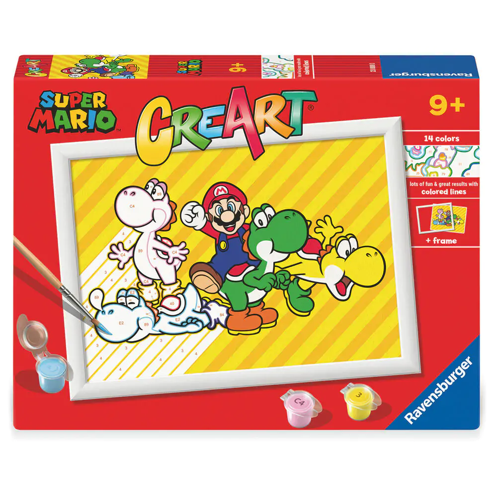 Super Mario Bros CreArt Komplet za slikanje fotografija proizvoda