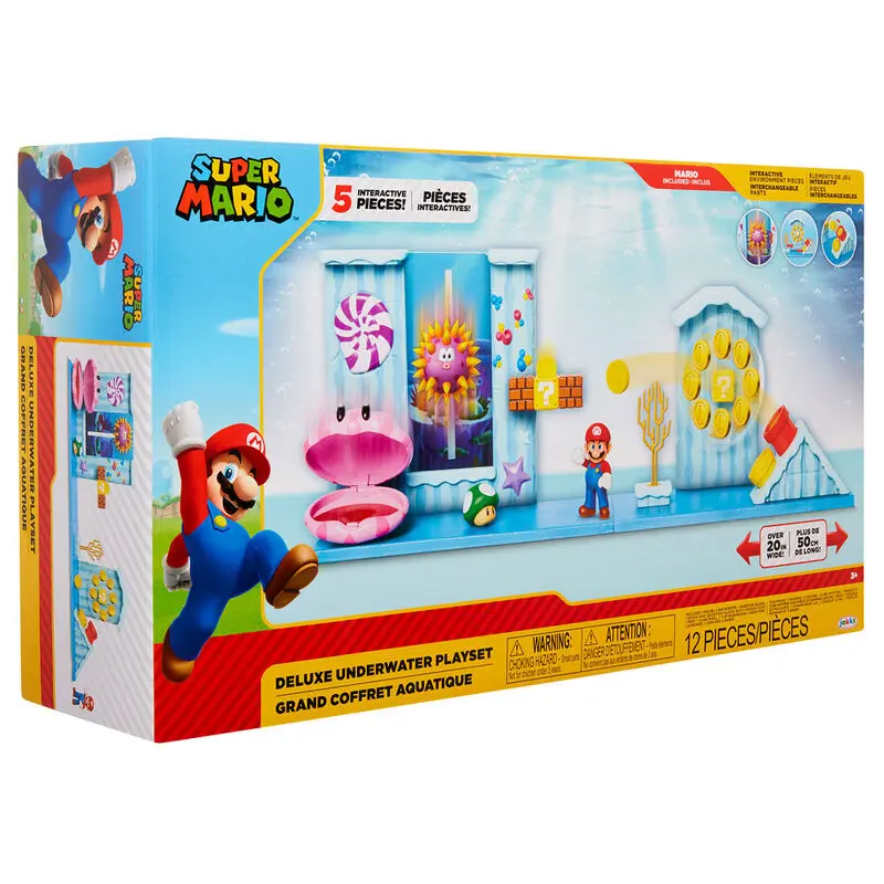 World of Nintendo Super Mario Deluxe Set za igru pod vodom fotografija proizvoda