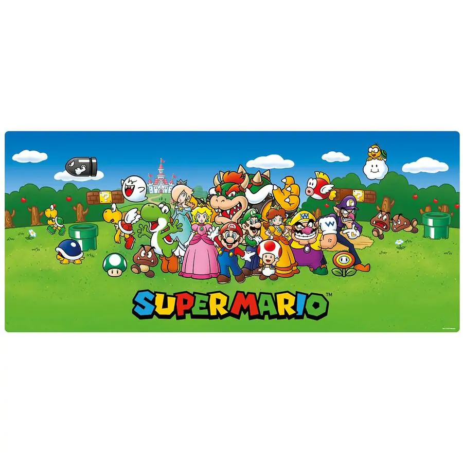 Super Mario Bros podloga za gaming stol fotografija proizvoda