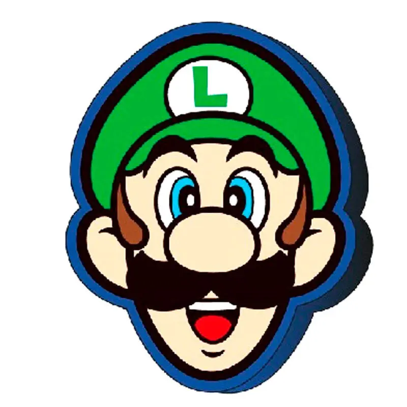 Super Mario Bros Luigi 3D jastuk fotografija proizvoda