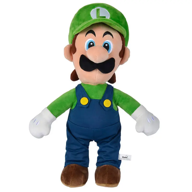 Super Mario Bros Luigi plišana igračka 50cm fotografija proizvoda