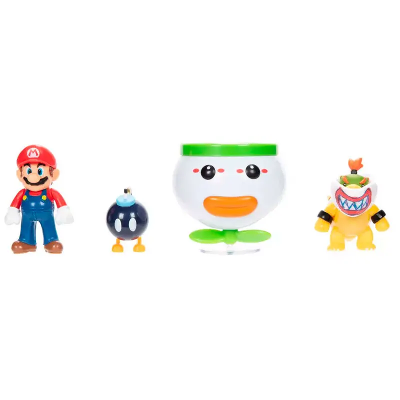 Super Mario Bros Mario i Bowser Jr. blister figure 6 cm fotografija proizvoda