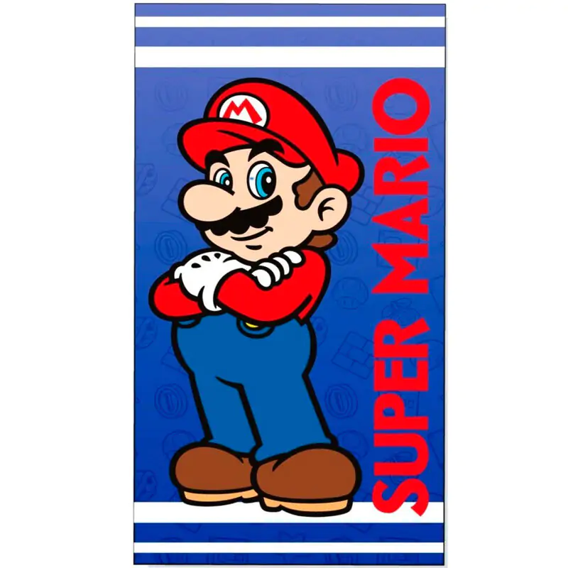 Super Mario Bros pamučni ručnik za plažu fotografija proizvoda