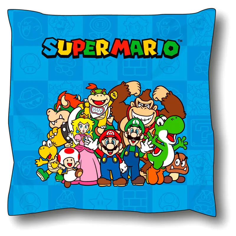 Super Mario Bros jastuk fotografija proizvoda